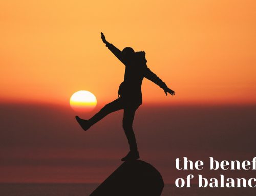 Creating Balance in Our Lives